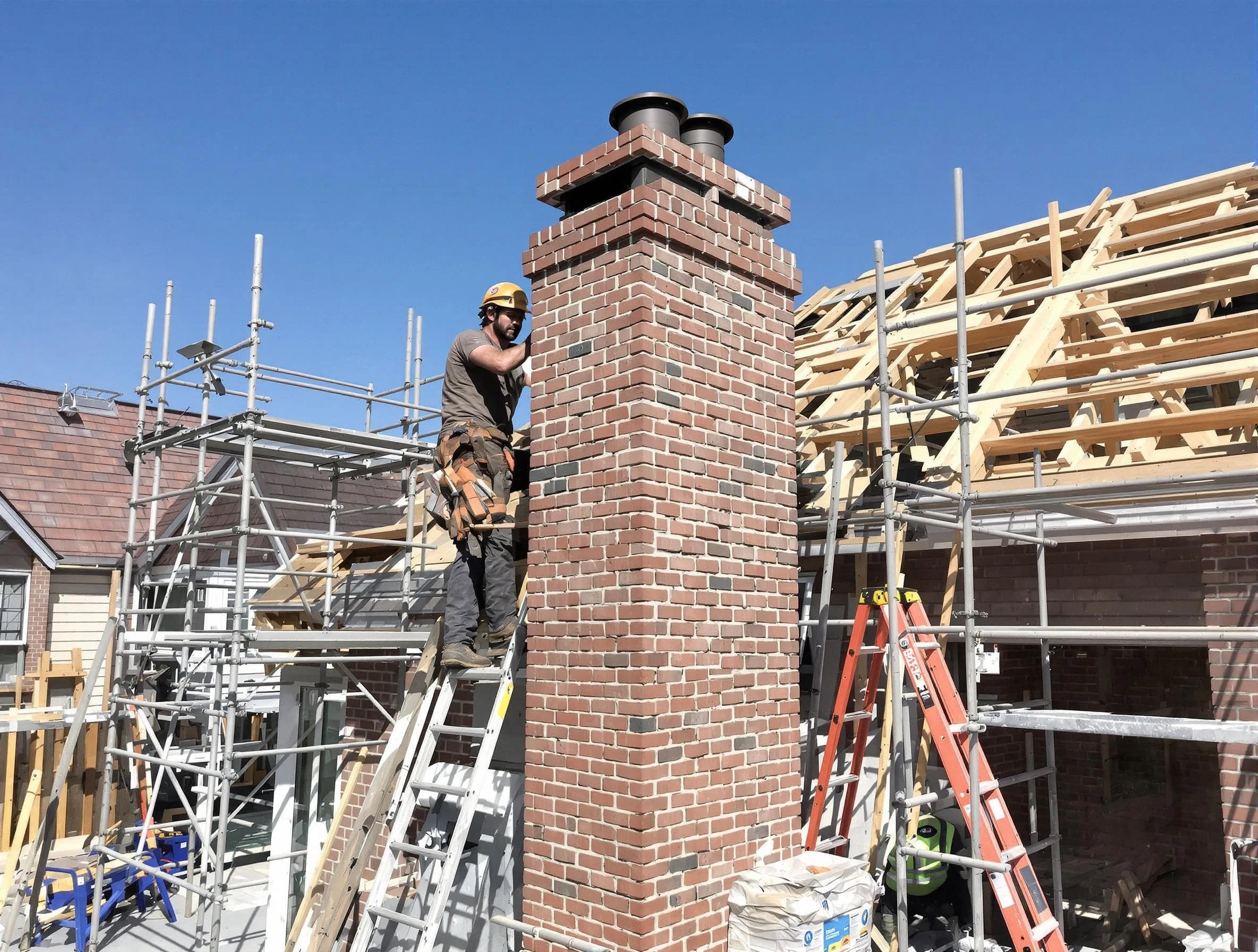 New chimney installation completed by Plainsboro Chimney Sweep in Plainsboro, NJ