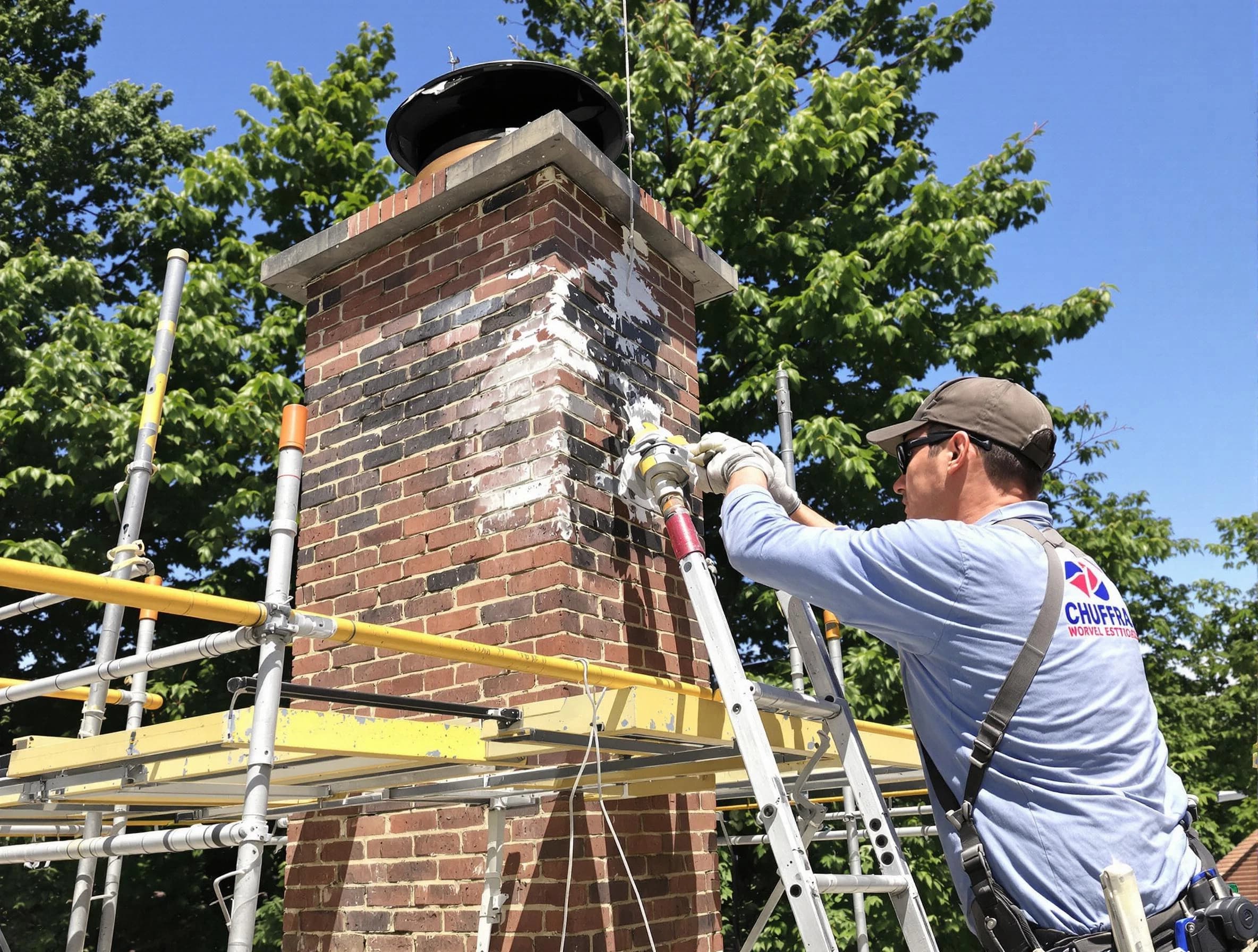 Structural chimney repair by Plainsboro Chimney Sweep in Plainsboro, NJ