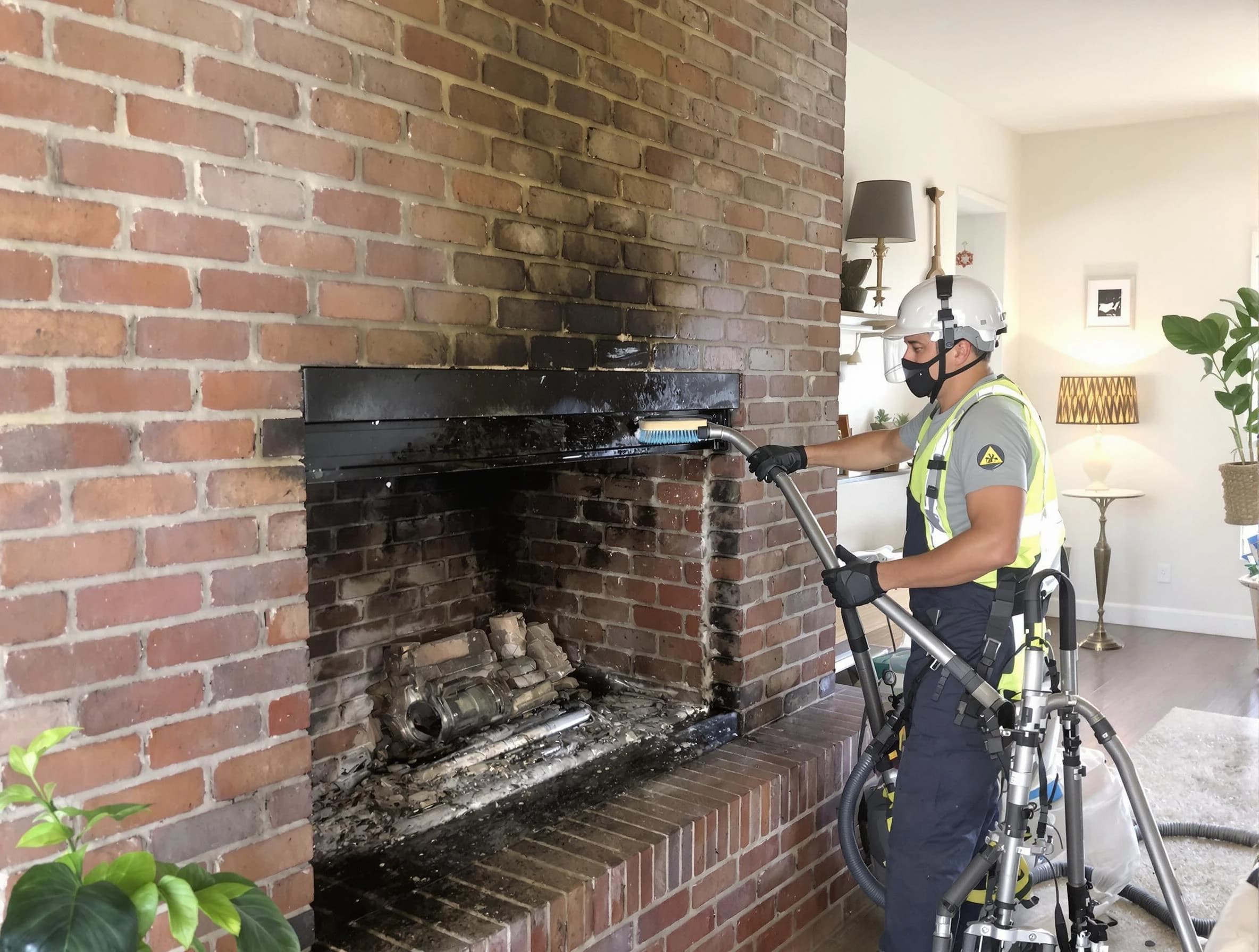 Plainsboro Chimney Sweep providing fireplace cleaning services in Plainsboro, NJ